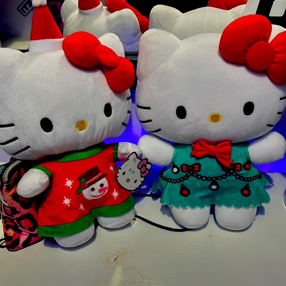 Hello Kitty Christmas Plushies